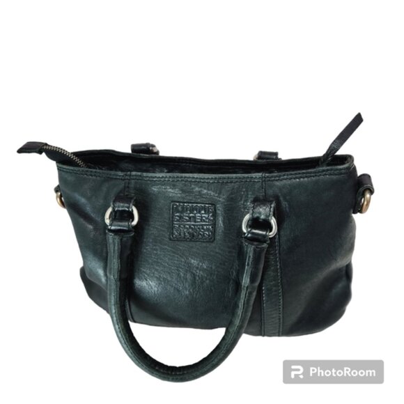 Tyoulip Sisters Lamb Leather women's handbag size OS black - Picture 3 of 11